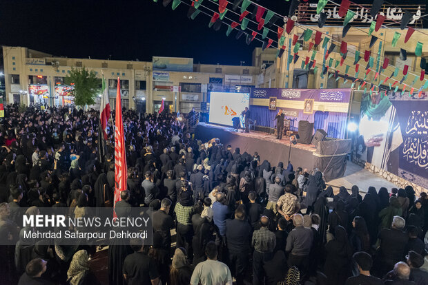 شام غریبان حسینی در شهرکرد