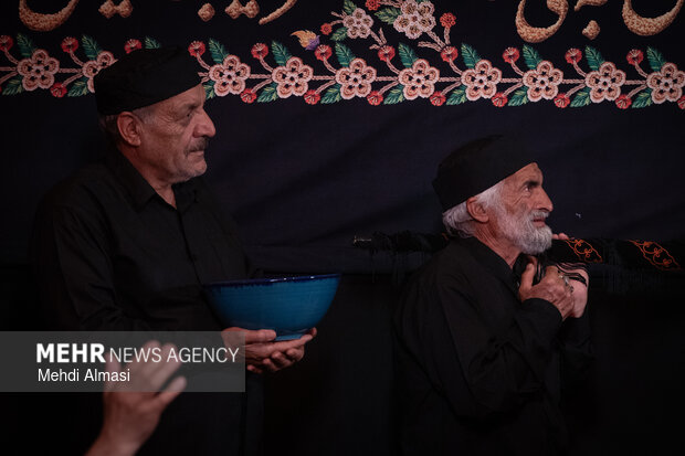 شام غریبان در حسینیه اعظم زنجان