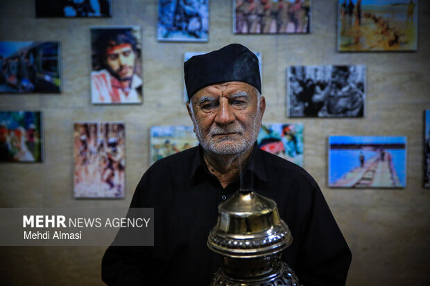 شام غریبان در حسینیه اعظم زنجان