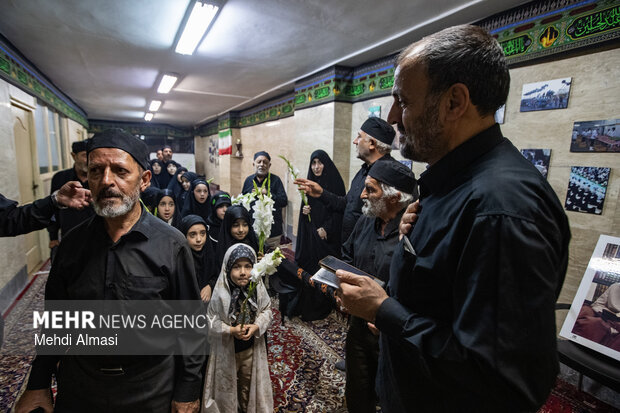 شام غریبان در حسینیه اعظم زنجان