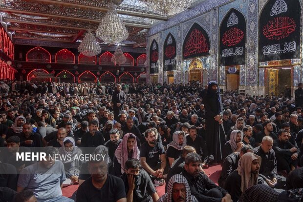 حضور میلیونی عزاداران در کربلا؛ برگزاری آیین سنتی طویریج در عاشورا