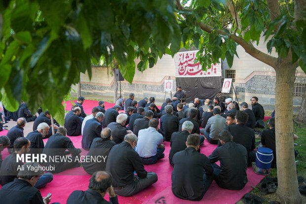 آیین «کوچه به کوچه» هیأت ثارالله زنجان