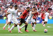 ايران ومصر تتعادلان في منافسات كأس العالم