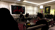 دیدار اژه ای با خانواده شهید لاریجانی