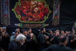 عزاداری دلگانی‌ها در شب شهادت امام سجاد(ع)