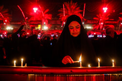 Sham-e-Ghariban of Imam Hussein (AS) marked in Karbala