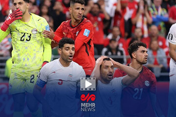 فیلم خلاصه بازی تیم ملی ایران و مصر در جام جهانی ۲۰۲۶