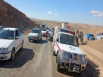 امدادرسانی هلال‌احمر کردستان به ۹حادثه در یک هفته؛اعزام ۱۴ تیم عملیاتی
