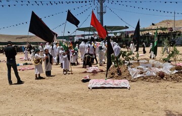 «حنا»هر سال کربلا را روایت می‌کند؛ آئین ۸۰ ساله تعزیه‌خوانی بنی‌اسد