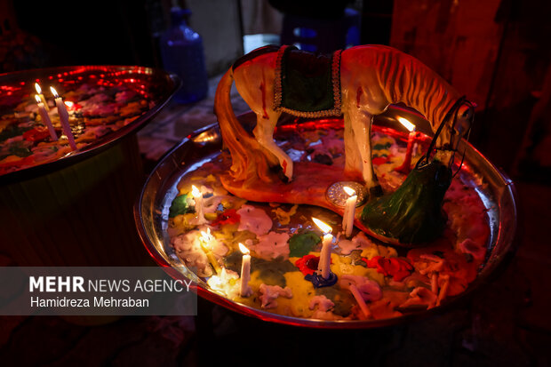 شام غریبان حسینی در کربلای معلی