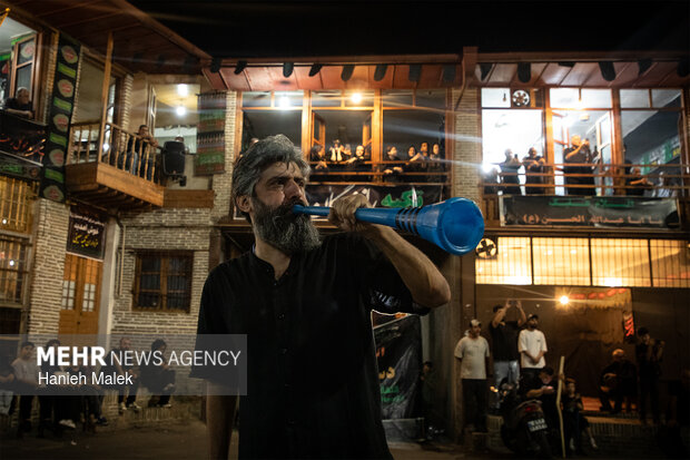 مراسم آئینی دسته چوبی در گرگان