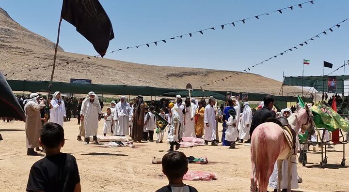 «حنا»هر سال کربلا را روایت می‌کند؛ آئین ۸۰ ساله تعزیه‌خوانی بنی‌اسد
