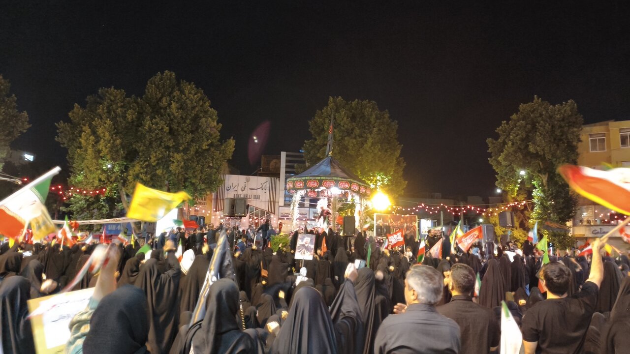 یکصد و نوزدهمین اجتماع نحن منتقمون مردم کرمانشاه