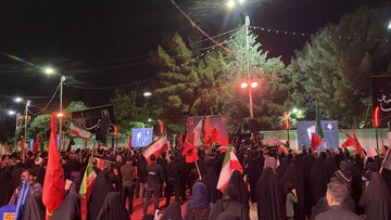 سوگواری کرمانی‌ها در بدرقه « آقای شهید ایران»