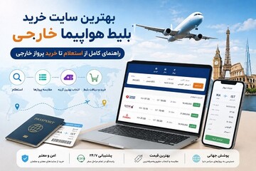 لیست سایت‌های خرید بلیط هواپیما خارجی؛ راهنمای کامل از استعلام تا خرید