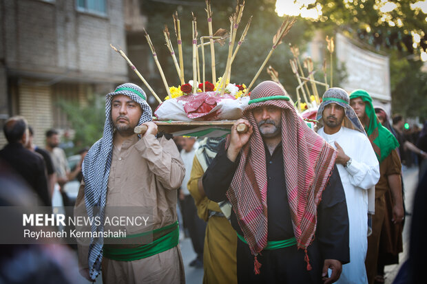 آئین ۵۰۰ ساله تشییع نمادین شهدای کربلا در پیشوا