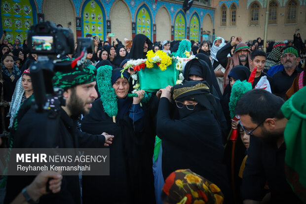 آئین ۵۰۰ ساله تشییع نمادین شهدای کربلا در پیشوا