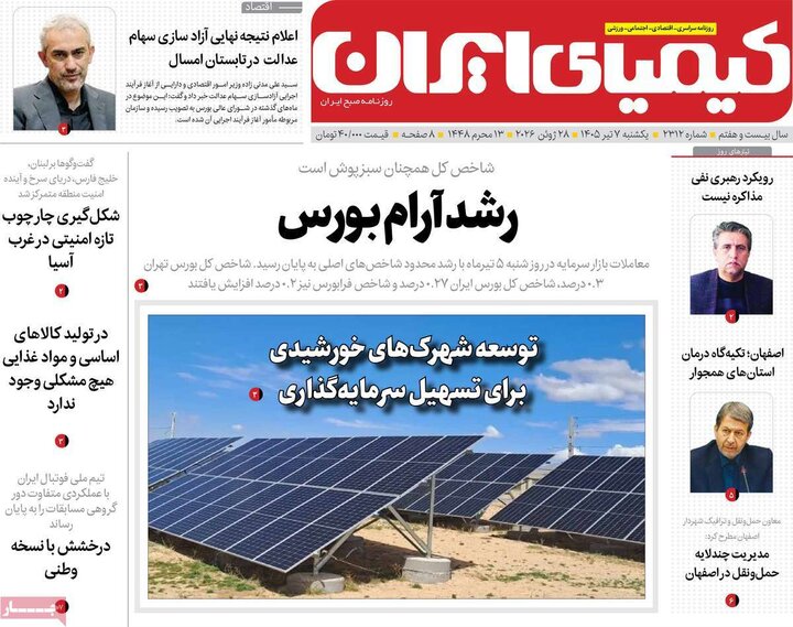 روزنامه‌های اصفهان