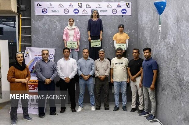 مسابقات کشوری سنگ‌نوردی در کنگان برگزار شد