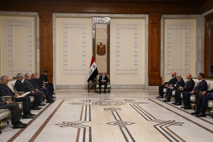 Iran’s FM Araghchi meets Iraqi president in Baghdad for talks