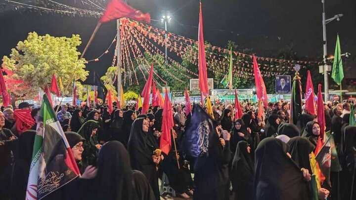 اجتماع خون‌خواهی رهبر شهید در مازندران