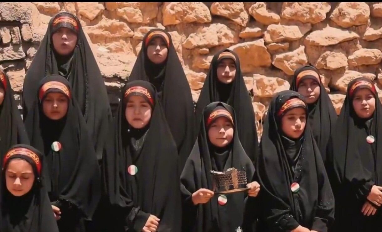 کیامهر: سرود «نازنین رقیه» از سوی بچه‌های مسجدی روستای وینسار تولید شد