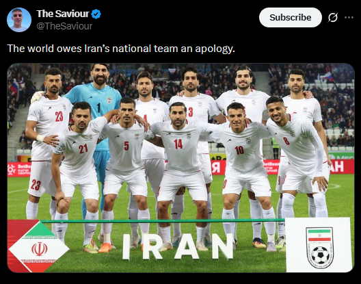 چرا تصویر افکار عمومی جهانی از تیم ملی ایران مثبت است؟
