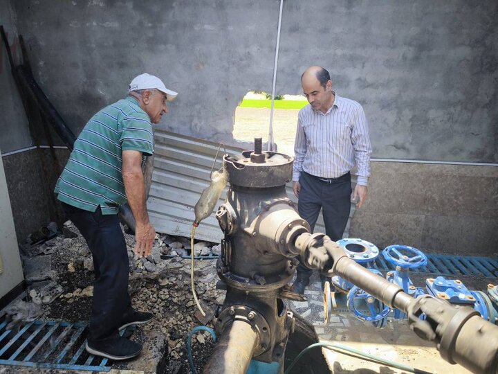 پایداری شبکه آب شرب در آمل و خلیل‌شهر تقویت شد