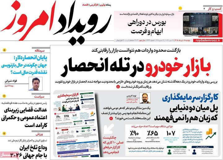 روزنامه های