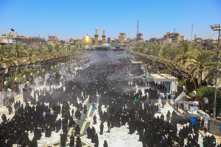 دسته زنان قبیله بنی اسد به کربلا رسید