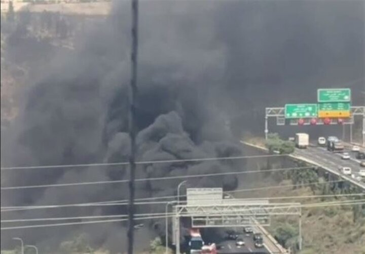 Fire breaks out on bus en route to occupied Quds