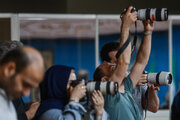 14 ألف صحفي ومصور وإعلامي وصانع أفلام وثائقية، هم رواة مراسم تشييع الإمام الشهيد (رض)