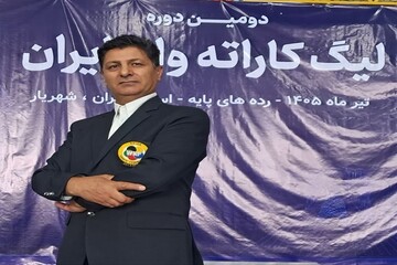 داور ارزنده قضاوت رقابت‌های لیگ کاراته‌وان کشور را بر عهده گرفت