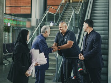 Nenad Kljaić arrives in Tehran to begin Iran handball mission