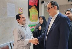 بازدید رئیس بنیاد شهید از روند درمان جانبازان در شهریار