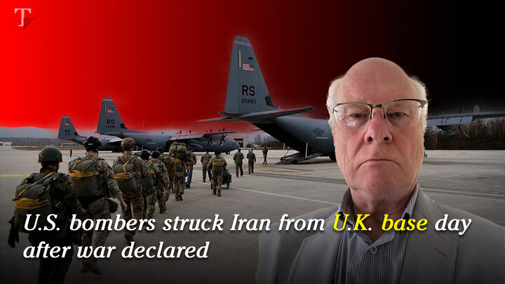 "U.S. bombers struck Iran from U.K. base day after war declared"