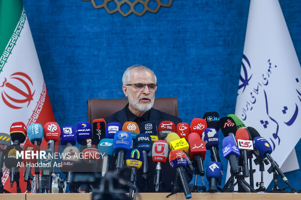 نشست خبری دبیر ستاد ملی آیین تشییع و وداع با رهبر شهید انقلاب
