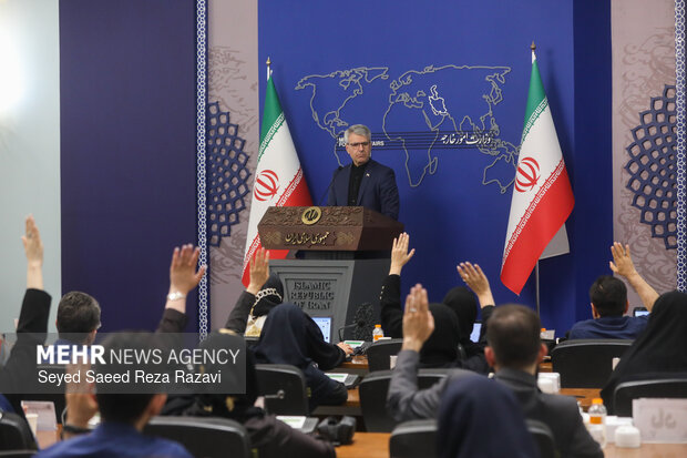 نشست خبری سخنگوی وزارت امور خارجه