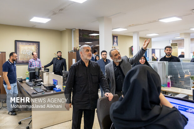 Deputy speaker of parliament visits Mehr