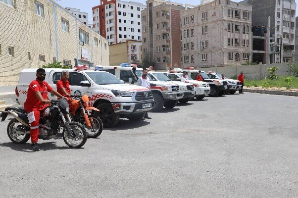 جمعيت،هرمزگان،ايمني،مراسم،امدادي،حضور،زائران،رعايت،توجه