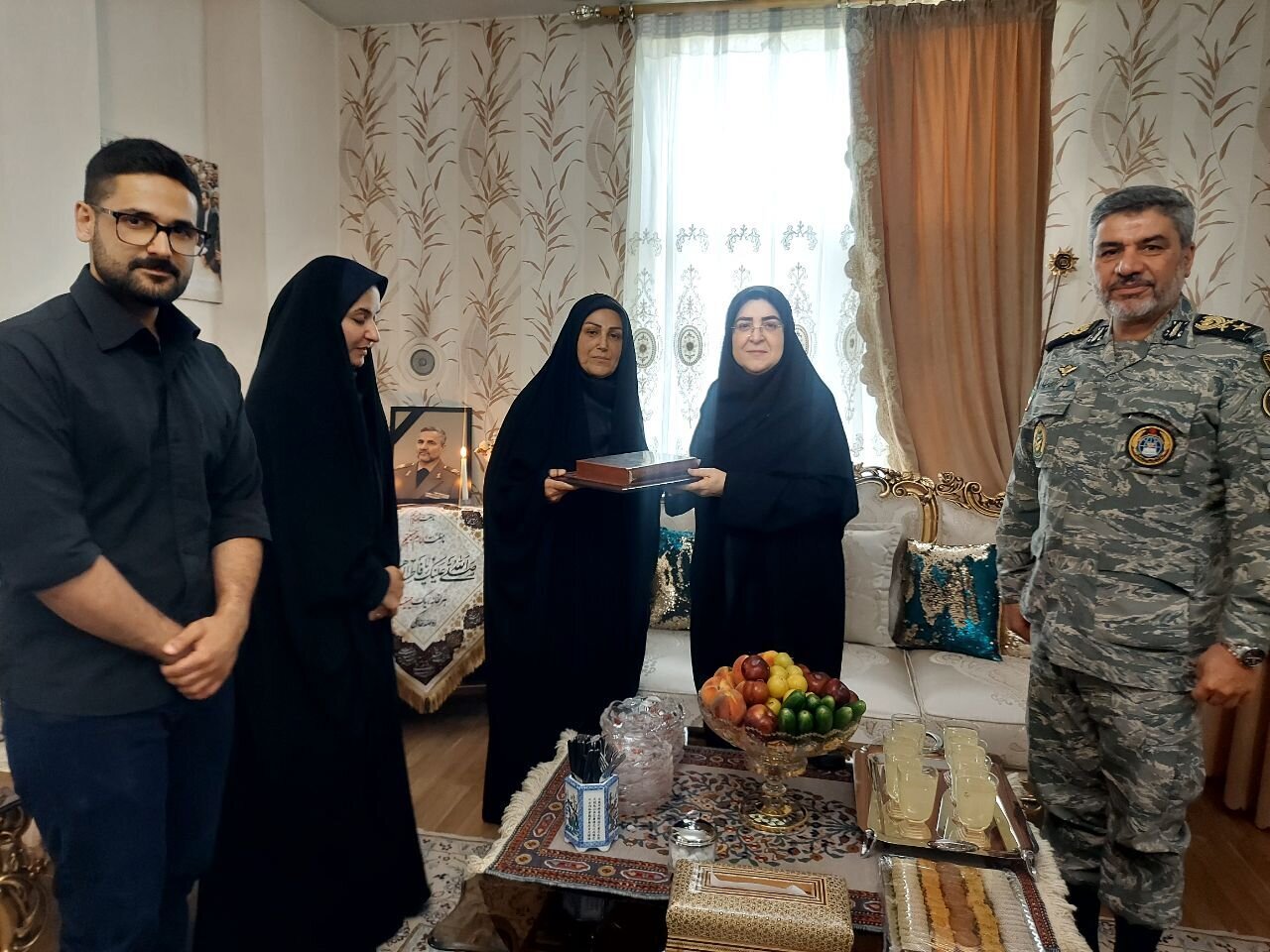 سرلشكر،نسب،جلالي،شهيد،ديدار،خانواده