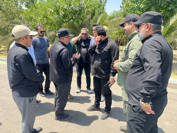 بررسی ظرفیت استقرار چادرهای هلال احمر در بوستان ولایت