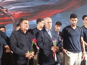 Iran football team receive warm welcome home