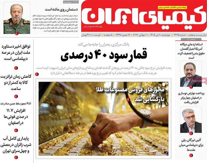 روزنامه‌های اصفهان