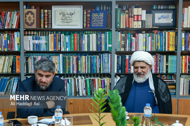 بازدید رئیس سازمان عقیدتی سیاسی فراجا حجت الاسلام علی شیرازی از خبرگزاری مهر