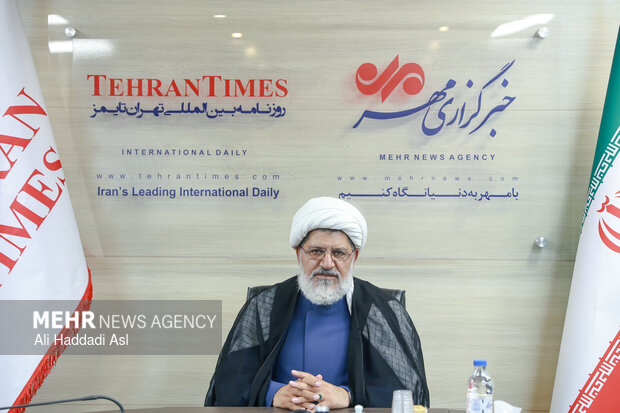 بازدید رئیس سازمان عقیدتی سیاسی فراجا حجت الاسلام علی شیرازی از خبرگزاری مهر