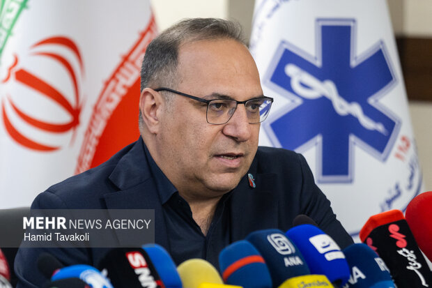 نشست خبری تشریح اقدامات نظام سلامت برای برگزاری آیین وداع و تشییع رهبر شهید
