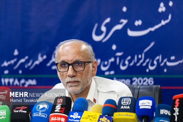 نشست خبری تشریح اقدامات نظام سلامت برای برگزاری آیین وداع و تشییع رهبر شهید