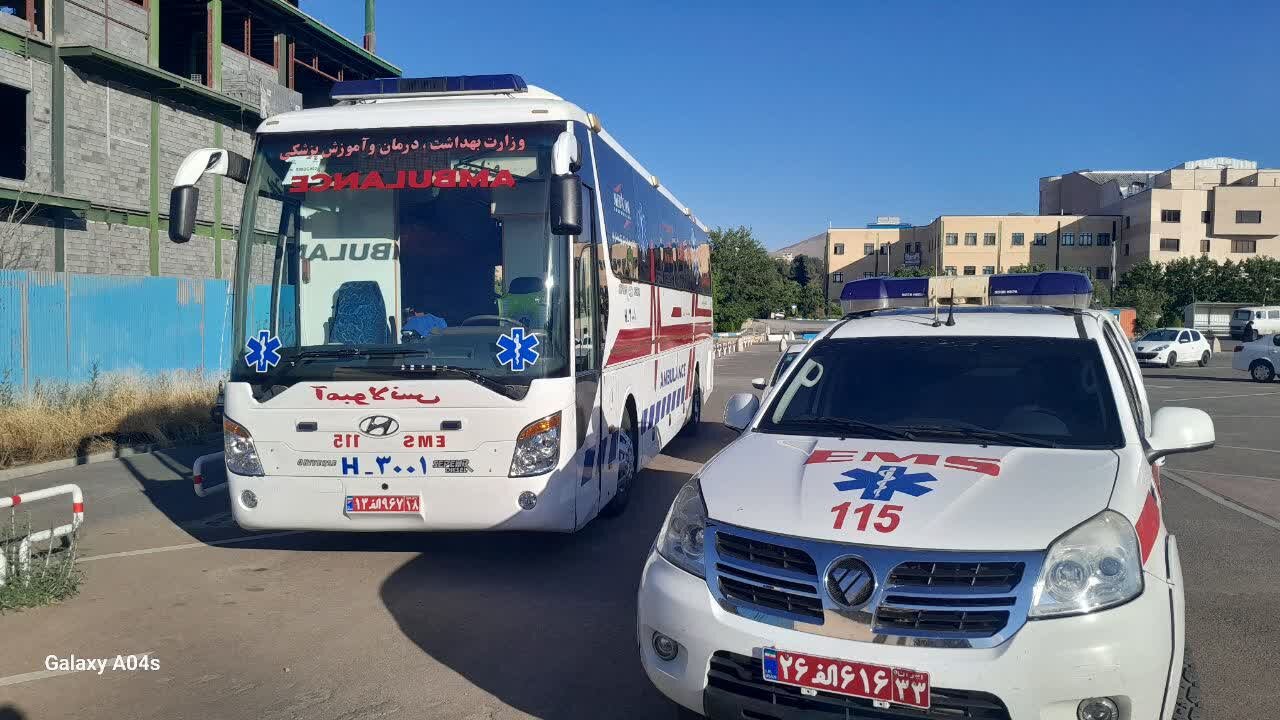 همدان،استان،اورژانس،درماني،مراسم،اعزام