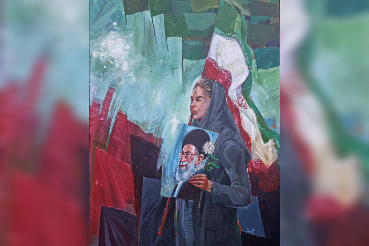 رونمایی از اثر تازه علی بحرینی به مناسبت وداع با رهبر شهید؛ تابلو «راه روشن» معرفی شد – خبرگزاری مهر | اخبار ایران و جهان رونمایی از اثر تازه علی بحرینی به مناسبت وداع با رهبر شهید؛ تابلو «راه روشن» معرفی شد – خبرگزاری مهر | اخبار ایران و جهان